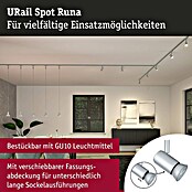 Paulmann URail LED-Spot Runa (10 W, Chrom matt, 3,5 x 6 x 13,3 cm) | BAUHAUS