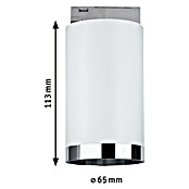 Paulmann URail LED-Spot Tube (10 W, Signalweiß, Ø x H: 6,5 x 12,8 cm) | BAUHAUS