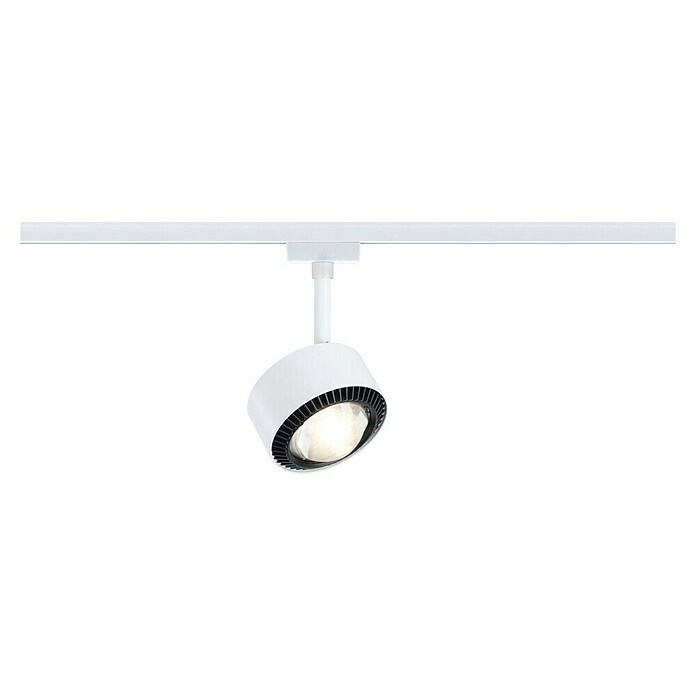 Paulmann URail LED-Spot Aldan (Signalweiß, Warmweiß, Ø x H: 9,8 x 17 cm) | BAUHAUS