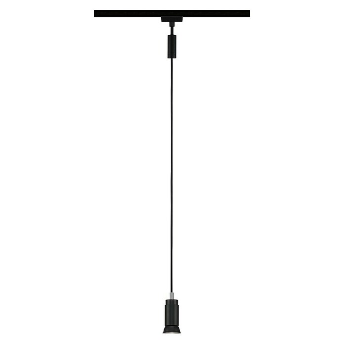 Paulmann URail Pendelleuchte Runa (Ø x H: 3,5 x 118 cm, Schwarz matt) | BAUHAUS