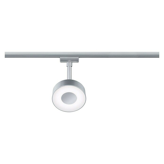 Paulmann URail LED-Spot Circle (Chrom matt, 5 x 9,8 x 15,4 cm, Neutralweiß, 180 lm) | BAUHAUS