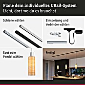 Paulmann URail 2Easy Lampenschirm Vitus (E27, Light Oak, Ø x H: 11 x 30 cm) | BAUHAUS