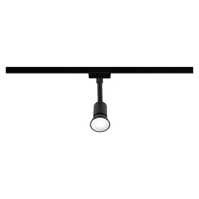 Paulmann URail LED-Spot Salt - 10 W, Schwarz matt, 3,5 x 4,5 x 11,3 cm - Schwarze Schienenleuchte mit einem fokussierten Lichtstrahl, ideal für moderne Innenräume und Akzentbeleuchtung.