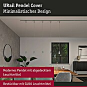 Paulmann URail Pendelleuchte Cover (Ø x H: 6,5 x 122 cm, Chrom matt) | BAUHAUS