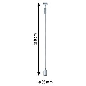 Paulmann URail Pendelleuchte Runa (Ø x H: 3,5 x 118 cm, Chrom matt) | BAUHAUS