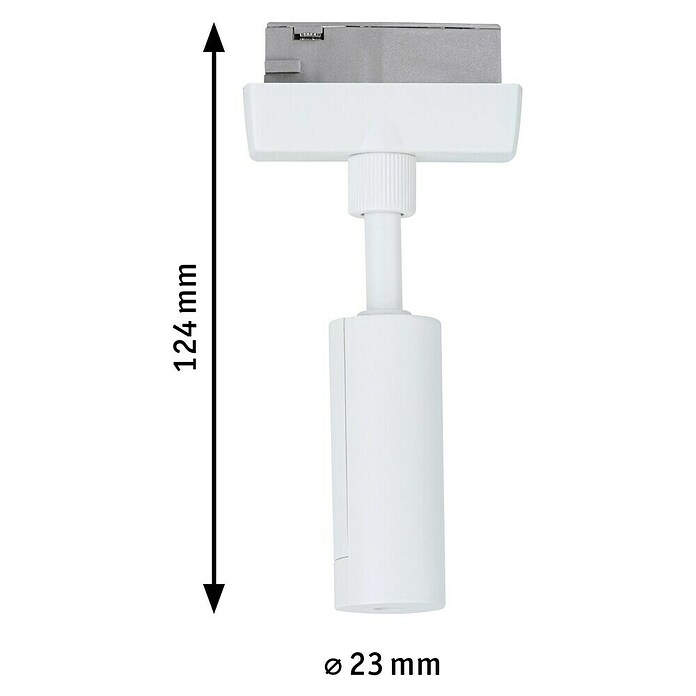 Paulmann URail Pendeladapter Universal (Signalweiß, Höhe: 150 cm) | BAUHAUS