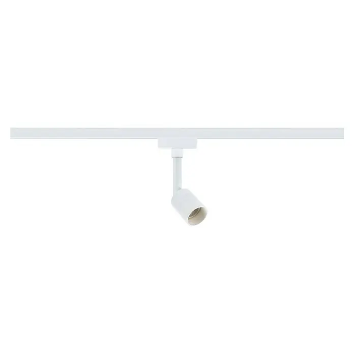 Paulmann URail LED-Spot Salt - 10 W, Signalweiß, 3,5 x 4,5 x 11,3 cm - Weiße Schienenleuchte mit verstellbarem Spot, ideal für flexible Beleuchtungslösungen in Wohn- und Geschäftsräumen. Modernes Design und hohe Funktionalität.