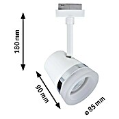 Paulmann URail LED-Spot Cone (10 W, Signalweiß, Ø x H: 8,5 x 18 cm) | BAUHAUS