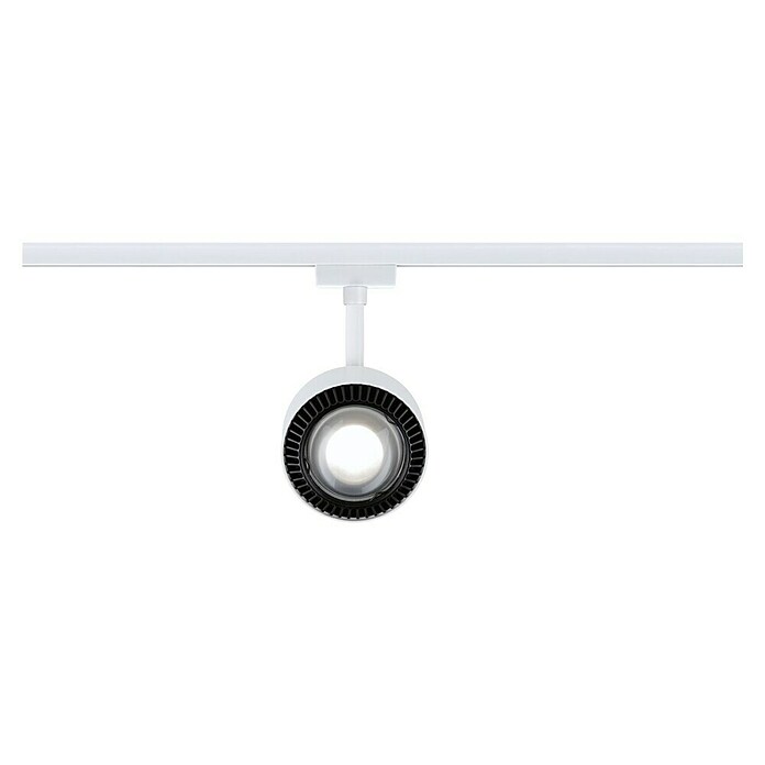 Paulmann URail LED-Spot Aldan (Signalweiß, Warmweiß, Ø x H: 9,8 x 17 cm) | BAUHAUS