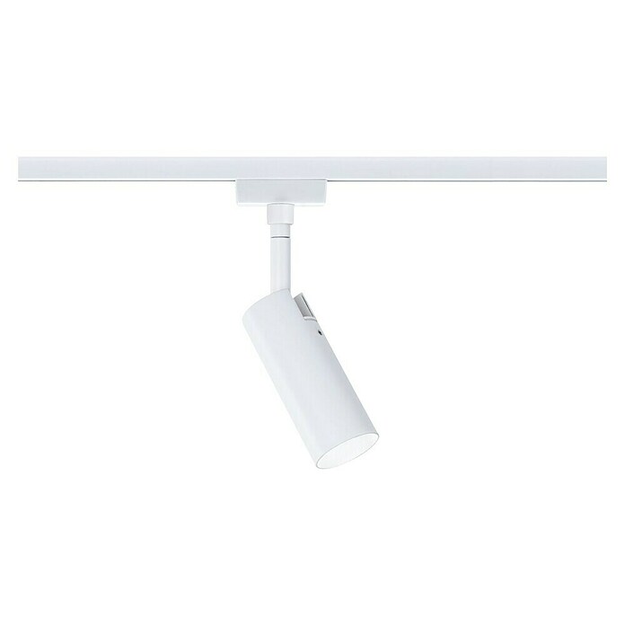 Paulmann URail LED-Spot Tubo (Signalweiß, Neutralweiß, Ø x H: 4,3 x 19,7 cm) | BAUHAUS