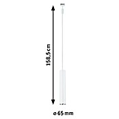 Paulmann URail Pendelleuchte Catalejo (Signalweiß, Ø x H: 6,5 x 150 cm) | BAUHAUS