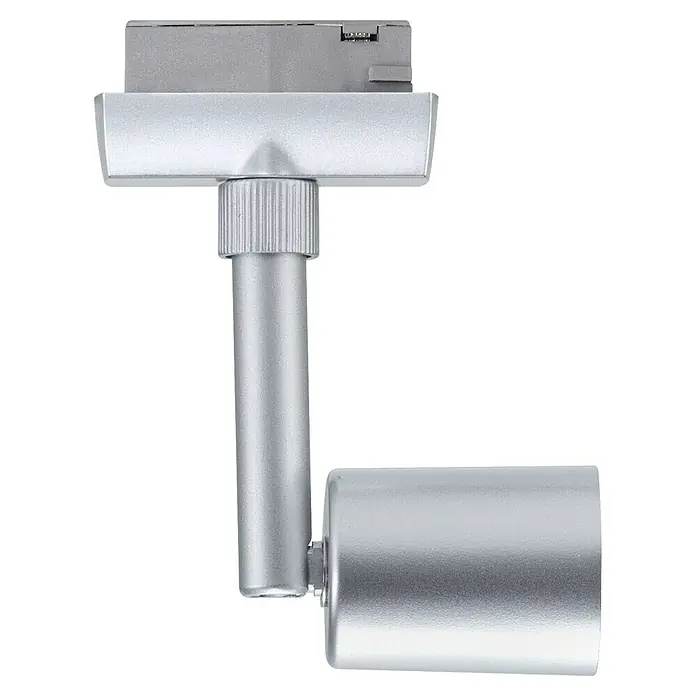 Paulmann URail LED-Spot Salt - 10 W, Chrom matt, 3,5 x 4,5 x 11,3 cm - Silberne LED-Schiene Strahler zur Beleuchtung, mit verstellbarem Kopf für flexible Lichtausrichtung.