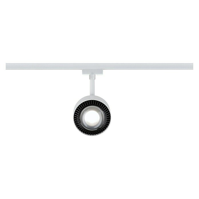 Paulmann URail LED-Spot Aldan (Signalweiß, Warmweiß, Ø x H: 9,9 x 17,9 cm) | BAUHAUS