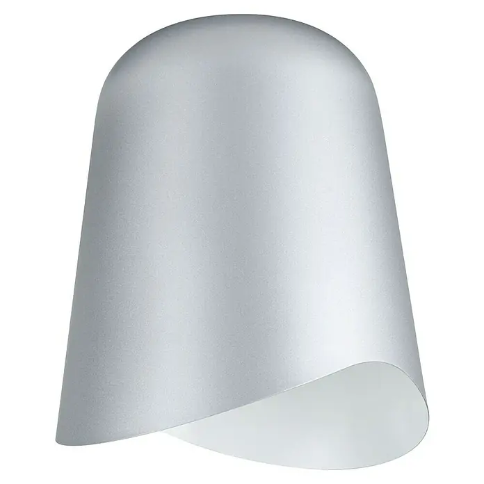 Paulmann URail Lampenschirm Alvaro - E14, Ø x H: 14,4 x 17 cm, Chrom - Schlichte, silberne Lampenschirm mit einem minimalistischen Design, ideal für moderne Innenräume.