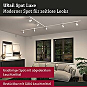 Paulmann URail LED-Spot Luxe (10 W, Signalweiß, 6,5 x 9 x 16,3 cm) | BAUHAUS