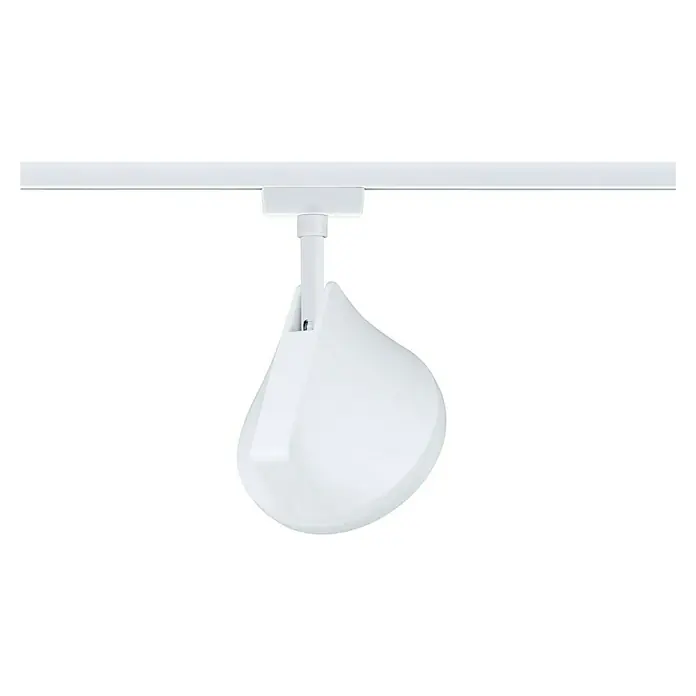 Paulmann URail LED-Spot Arena - Signalweiß, 7,8 x 12,3 x 19,1 cm, Neutralweiß - Elegante weiße Hängelampe für eine stilvolle Beleuchtung. Das moderne Design fügt sich nahtlos in jeden Raum ein und sorgt für angenehmes Licht.