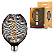 Paulmann LED svetlobni vir Metallic Glow Helix Globe  (E27, Možnost zatemnitve: Ni mogoče zatemniti, Toplo bela, 110 lm, 3,5 W, Črna) | 3503 - LED Spezial- und dekorative Lampen | CBJG - LED Leuchtmittel | CBJ - Leuchtmittel | CB - Elektroinstallation | C - Elektro | BAUHAUS