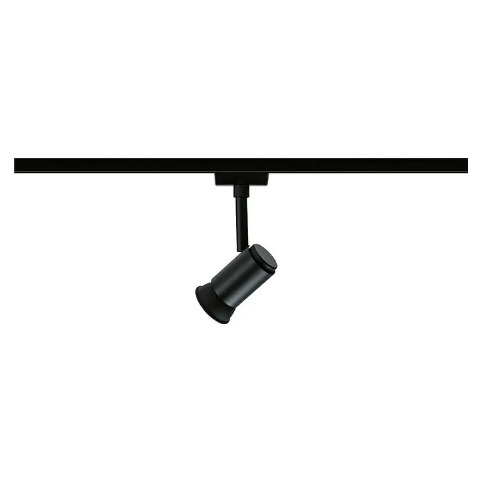 Paulmann URail LED-Spot Runa - 10 W, Schwarz matt, 3,5 x 6 x 13,3 cm - Die schwarze LED-Strahler-Deckenleuchte mit drehbarem Spot sorgt für punktgenaue Beleuchtung. Modernes Design für Wohn- und Arbeitsbereiche.