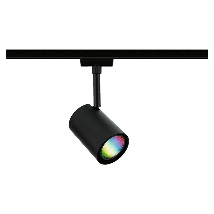 Paulmann URail LED-Spot Luxe (10 W, Schwarz matt, 6,5 x 9 x 16,3 cm, RGBW) | BAUHAUS