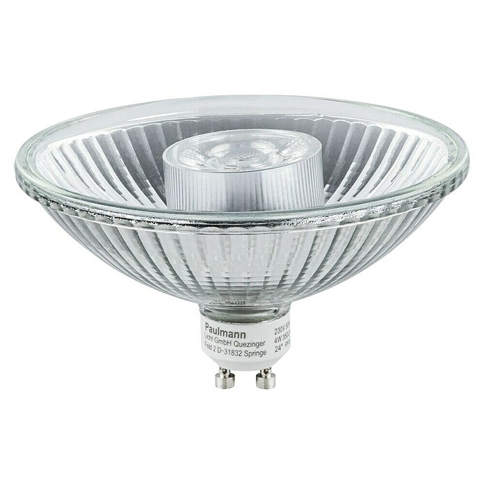 Paulmann LED žarulja Reflektor QPAR111  (Bez prigušivanja, Topla bijela, 4 W) | BAUHAUS