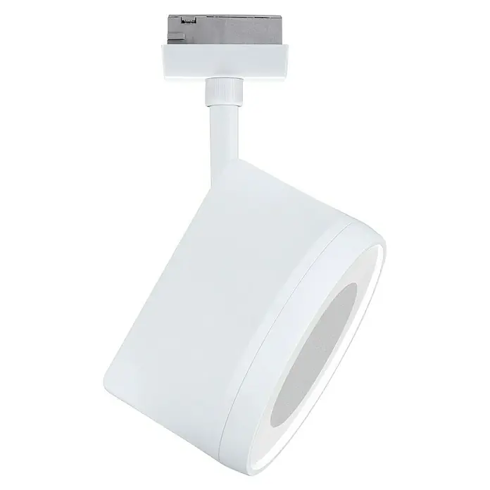 Paulmann URail LED-Spot Arena - Signalweiß, 7,8 x 12,3 x 19,1 cm, Warmweiß - Weiße LED-Strahler für Schienensysteme, modernes Design, ideal für flexible Beleuchtungslösungen in Innenräumen.