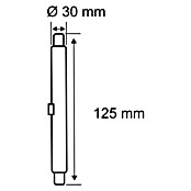 Paulmann LED-Lampe Reflektor Deco Pipe (Nicht Dimmbar, Warmweiß, 4,9 W) | BAUHAUS