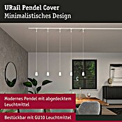Paulmann URail Pendelleuchte Cover (Ø x H: 6,5 x 122 cm, Signalweiß) | BAUHAUS