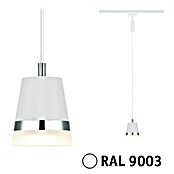 Paulmann URail Pendelleuchte Cone (Ø x H: 8,4 x 121,4 cm, Signalweiß) | BAUHAUS