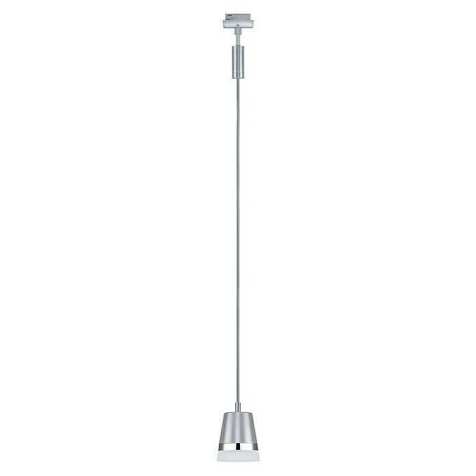Paulmann URail Pendelleuchte Cone (Ø x H: 8,4 x 121,4 cm, Chrom matt) | BAUHAUS