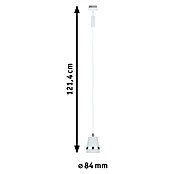 Paulmann URail Pendelleuchte Cone (Ø x H: 8,4 x 121,4 cm, Signalweiß) | BAUHAUS