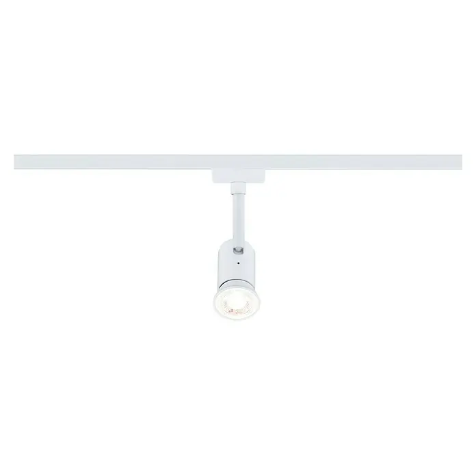 Paulmann URail LED-Spot Runa - 10 W, Signalweiß, 3,5 x 6 x 13,3 cm - Weiße Stromschienenleuchte mit verstellbarem Spot für flexible Beleuchtungslösungen im Innenbereich. Perfekt für Akzentbeleuchtung.