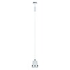 Paulmann URail Pendelleuchte Cone (Ø x H: 8,4 x 121,4 cm, Signalweiß) | BAUHAUS
