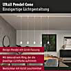 Paulmann URail Pendelleuchte Cone (Ø x H: 8,4 x 121,4 cm, Signalweiß) | BAUHAUS