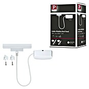 Paulmann URail Stromeinspeisung (100 cm, 100 W, Signalweiß, Inkl. Endkappe) | BAUHAUS