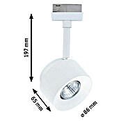 Paulmann URail LED-Spot Pane (Signalweiß, Neutralweiß) | BAUHAUS