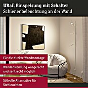Paulmann URail Stromeinspeisung (Signalweiß, 200 cm) | BAUHAUS