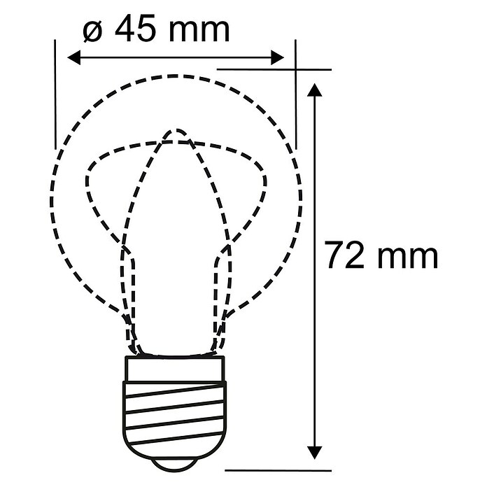 Paulmann LED-Lampe Modern Classic Edition (Dimmbar, Warmweiß, 360 lm) | BAUHAUS