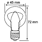 Paulmann LED-Lampe Modern Classic Edition (Dimmbar, Warmweiß, 360 lm) | BAUHAUS