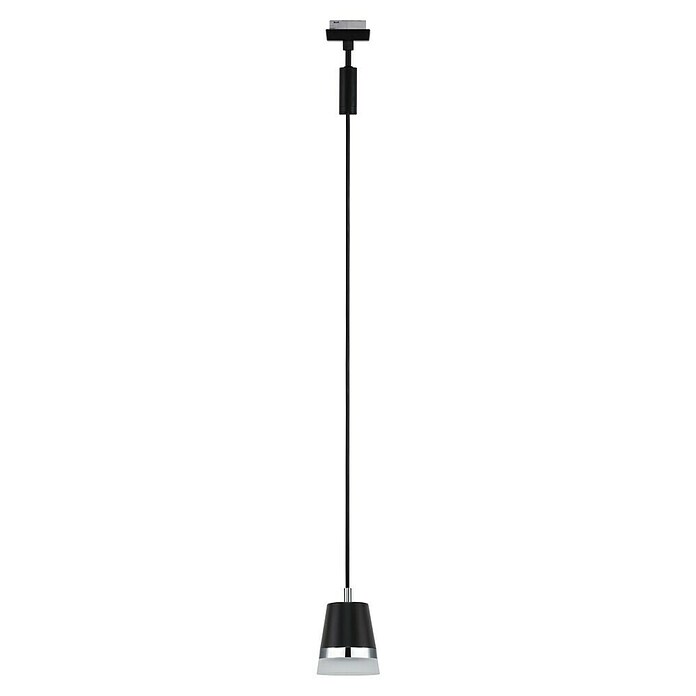 Paulmann URail Pendelleuchte Cone (Ø x H: 8,4 x 121,4 cm, Schwarz matt) | BAUHAUS