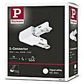 Paulmann URail L-Verbinder (L x B x H: 62 x 62 x 18 mm, Signalweiß) | BAUHAUS