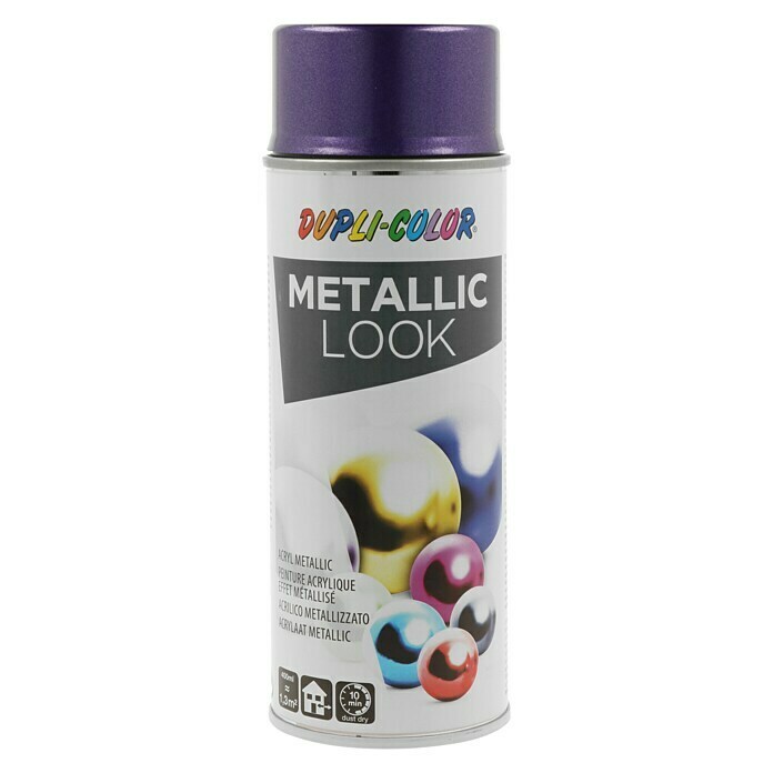 Dupli-Color Effect Acrylspuitlak Metallic (Seringenpaars metallic, Zijdemat, Sneldrogend, 400 ml)