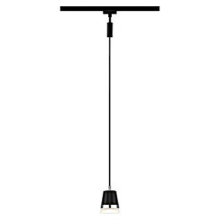 Paulmann URail Pendelleuchte Cone (Ø x H: 8,4 x 121,4 cm, Schwarz matt)