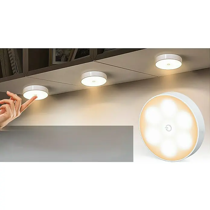 Tween Light Akku-Unterbauleuchte - Weiß, Mehrfarbig - Die LED-Schrankleuchte spendet warmes Licht und lässt sich einfach per Touch bedienen, ideal für eine stimmungsvolle Beleuchtung im ganzen Haus.