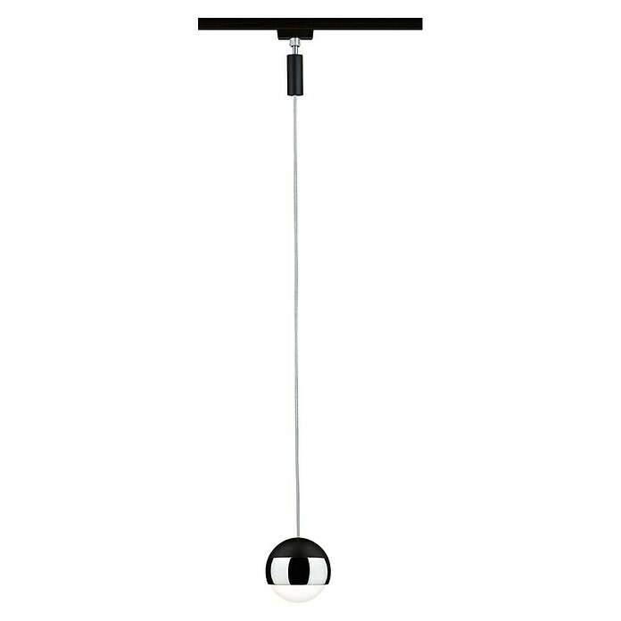 Paulmann URail LED-Pendelleuchte Capsule II (Warmweiß, Schwarz matt, Ø x H: 8,7 x 130 cm) | BAUHAUS