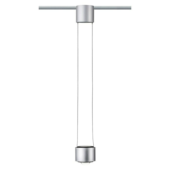 Paulmann URail LED-Pendelleuchte Aldan (Neutralweiß, Chrom matt, Ø x H: 10 x 150 cm, 4.000 K) | BAUHAUS