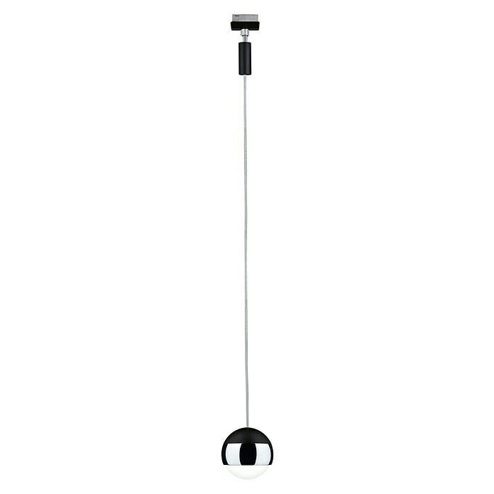 Paulmann URail LED-Pendelleuchte Capsule II (Warmweiß, Schwarz matt, Ø x H: 8,7 x 130 cm) | BAUHAUS