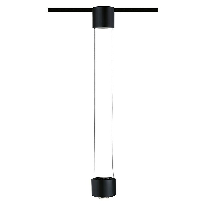 Paulmann URail LED-Pendelleuchte Aldan (Neutralweiß, Schwarz matt, Ø x H: 10 x 150 cm, 4.000 K) | BAUHAUS