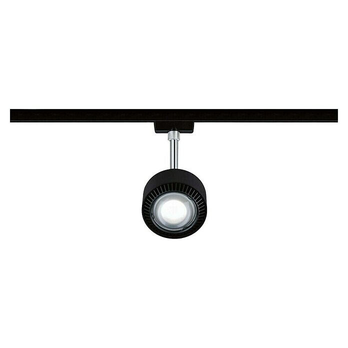 Paulmann URail LED-Spot Aldan (Schwarz matt, Neutralweiß, Ø x H: 9,8 x 17 cm) | BAUHAUS