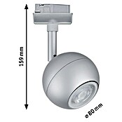 Paulmann URail LED-Spot Tup (10 W, Chrom matt, Ø x H: 8 x 15,9 cm) | BAUHAUS