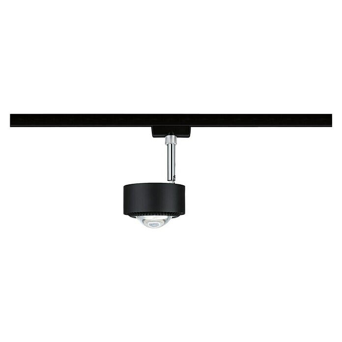 Paulmann URail LED-Spot Aldan (Schwarz matt, Neutralweiß, Ø x H: 9,8 x 17 cm) | BAUHAUS